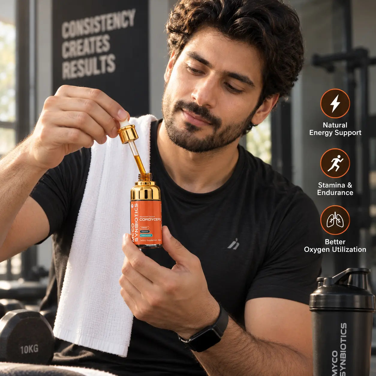 Cordyceps Mushroom Extract – Organic & Dual Extract for Energy & Endurance