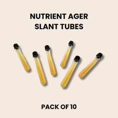 Pre-Poured Sterilized Malt Extract Agar Bottles (10-Pack)