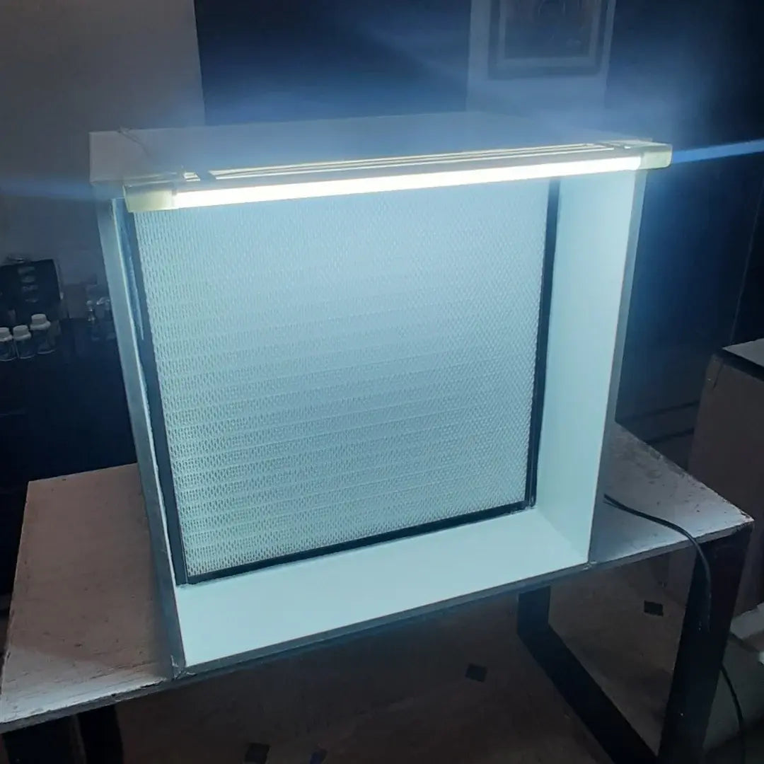 Laminar Flow Hood – 2x2ft | Vertical Model with UV Light & Pre Filter | Stainless Steel or Wooden Body