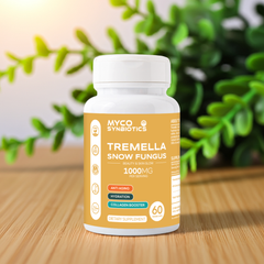 Tremella Snow Fungus Capsules | Organic Herbal Extract for Skin, Hair & Nails Support Supplement