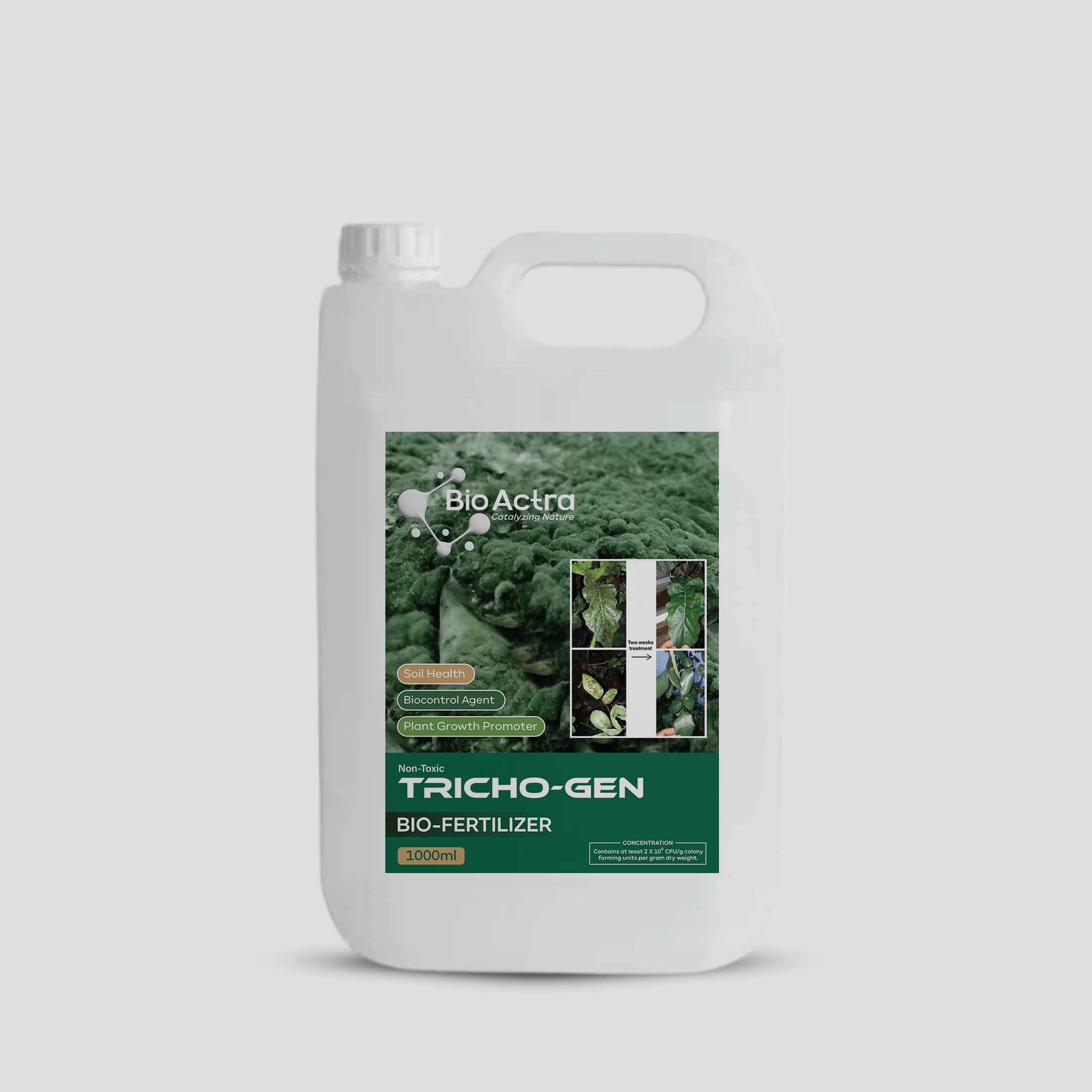 Trichoderma Harzianum & Viride Bio Fungicide – Organic Soil Treatment | Root Protection & Disease Control (Tricho-Gen) Liquid