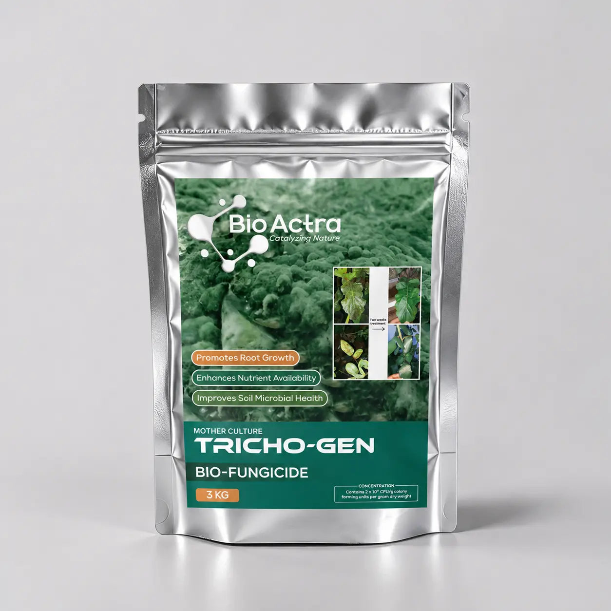 Trichoderma Harzianum & Viride Bio Fungicide – Organic Soil Treatment | Root Protection & Disease Control (Tricho-Gen)