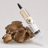 Italian Oyster Mushroom Liquid Culture – 10cc Syringe | Pleurotus Spodoleucus Strain (250)