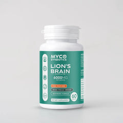 Lion's Brain Capsules | Gotu Kola & Ginkgo Biloba | Vegan Brain Health Supplement