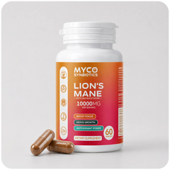 Combo Pack: Lion's Mane Mushroom & Anti Fatigue Capsules | Organic Brain & Energy Support Supplement