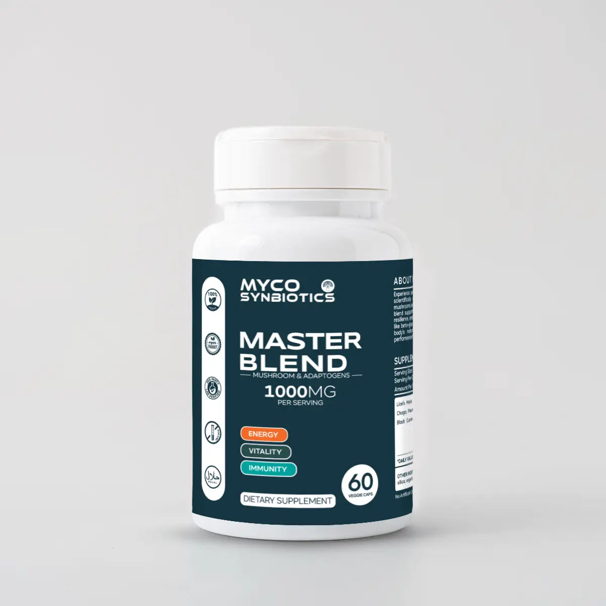 Master Blend Mushroom Capsules – Powerful Mushroom Blend Supplements