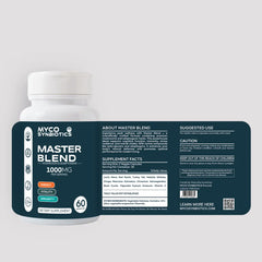 Master Blend Mushroom Capsules – Powerful Mushroom Blend Supplements