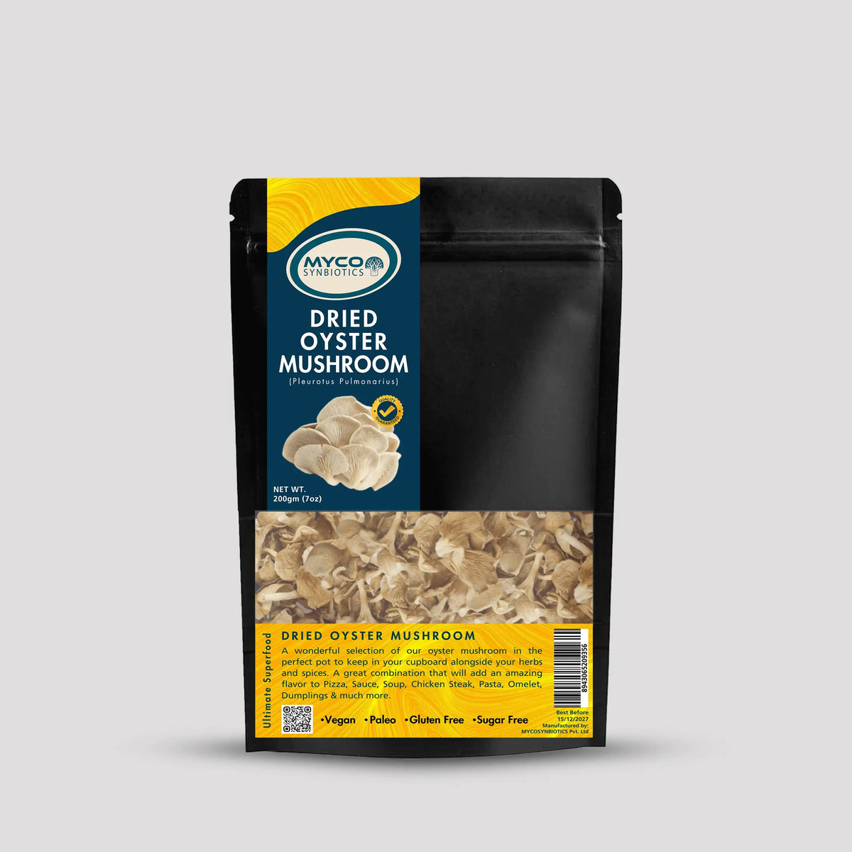 Dried Whole Oyster Mushrooms – 100g | Premium Quality & Flavor