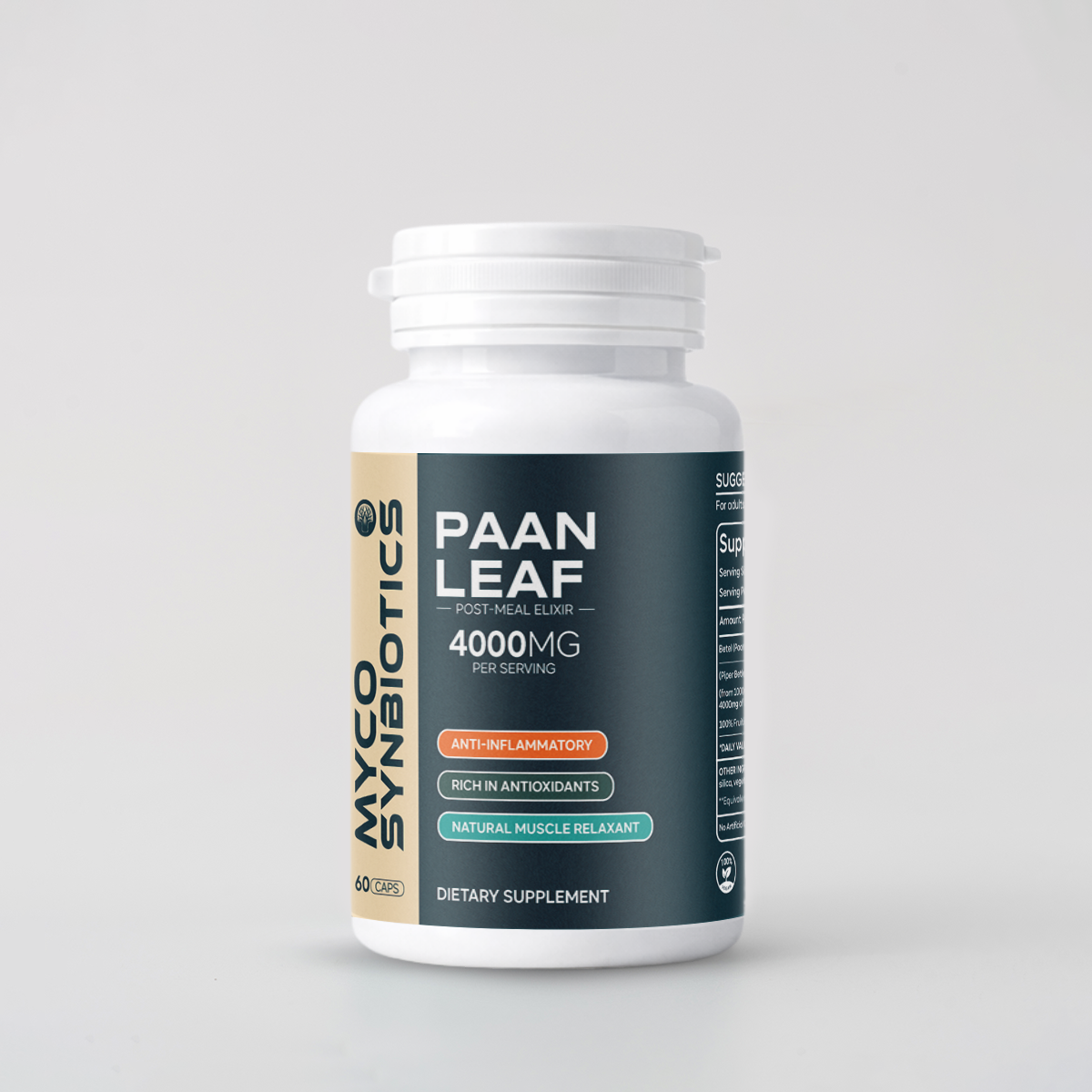 Paan Leaf Capsules – Herbal Support for Gut, Skin, Lungs & Oral Health