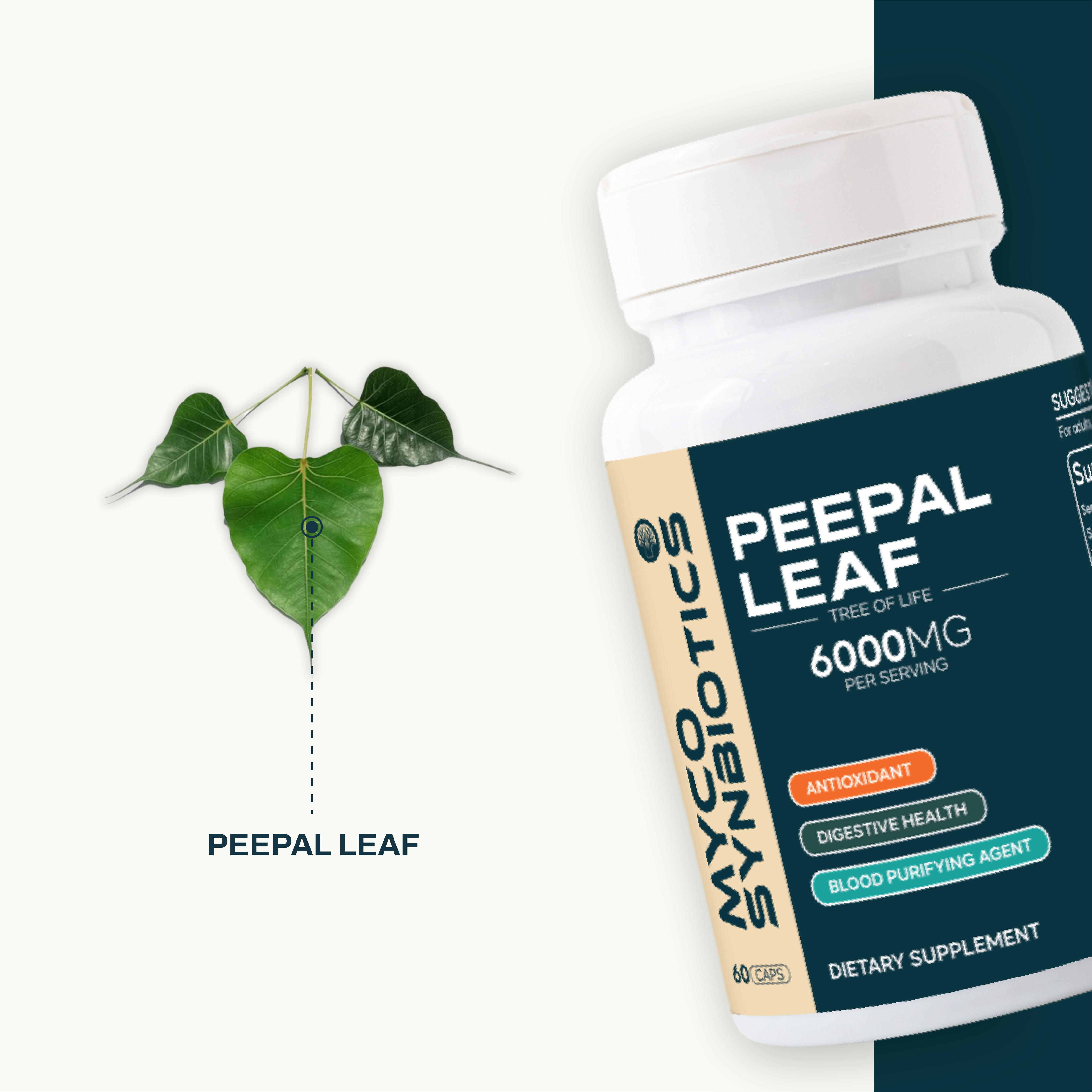 Peepal Leaf Capsules – Ayurvedic Support for Detox, Immunity & Longevity