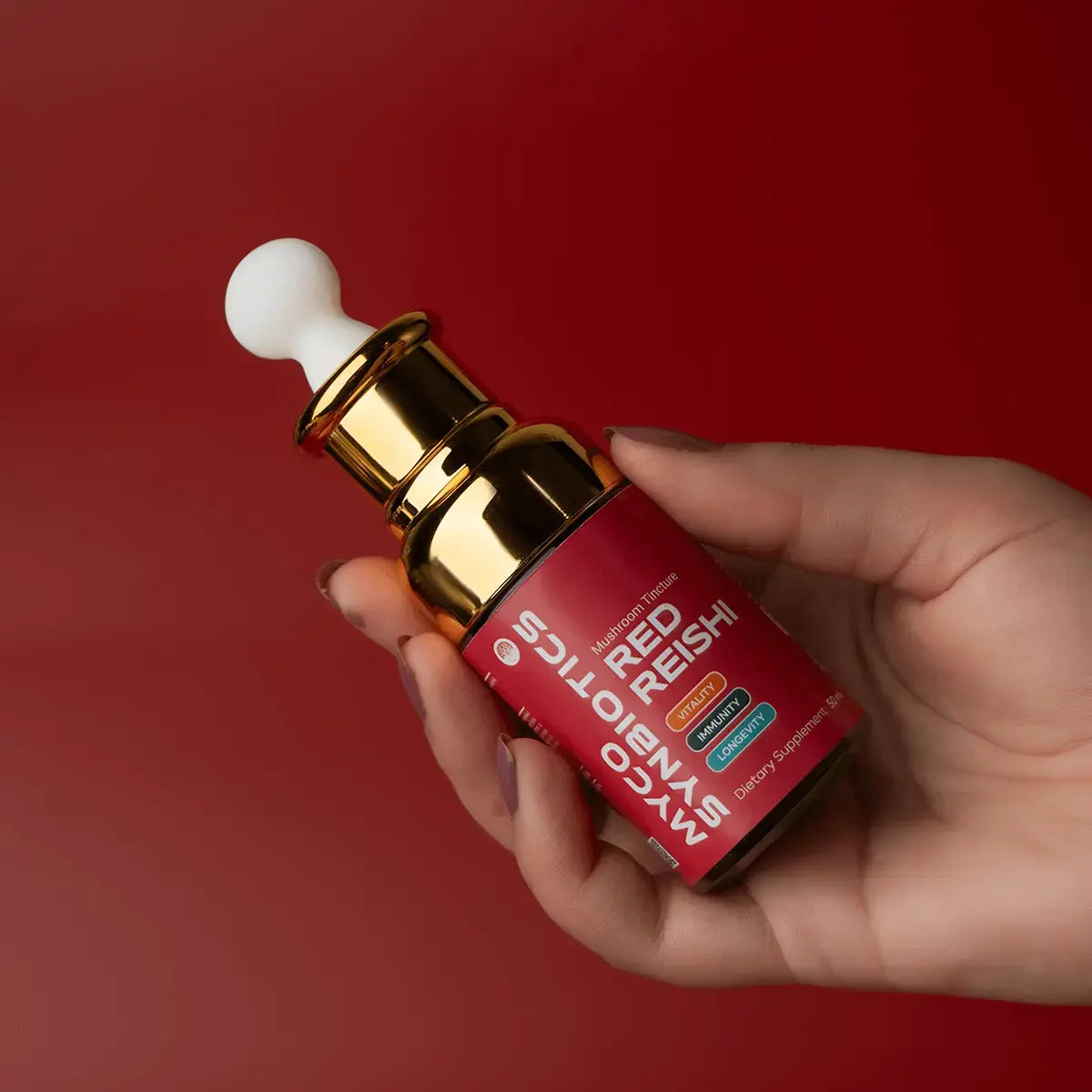 Red Reishi Extract - Tincture 50ml – Organic, Powerful Immune Support
