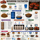 Reishi Ganoderma Mushroom Grain Spawn 1.5kg (102)