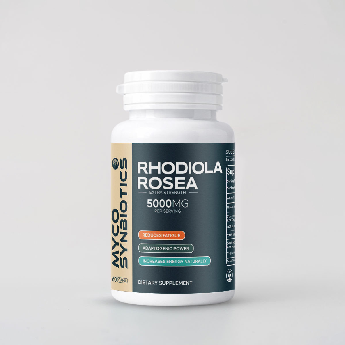 Extra Strength Rhodiola Rosea Capsules – Powerful Support for Stress, Energy & Focus
