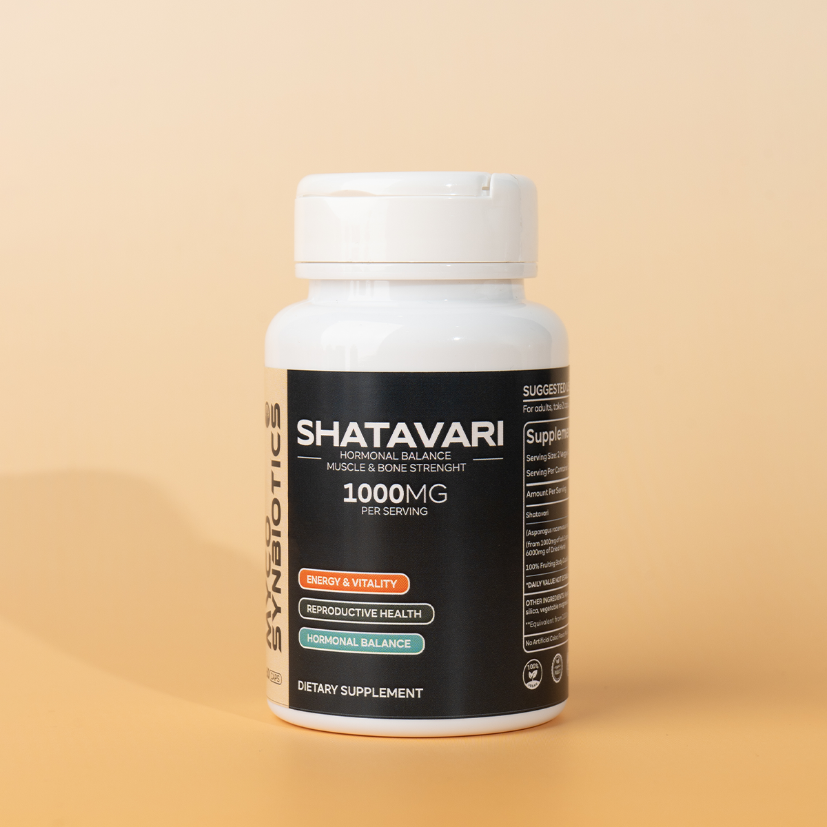 Shatavari Strong Core Bone Support Capsules | Organic Herbal Supplement for Women