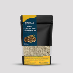 Turkey Tail Mushroom Raw Powder Bulk | Trametes versicolor Pure Mushroom