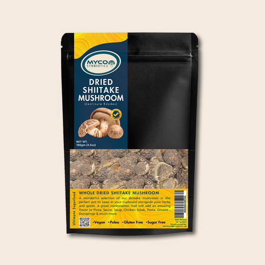 Dried Shiitake Mushroom Whole 100gm